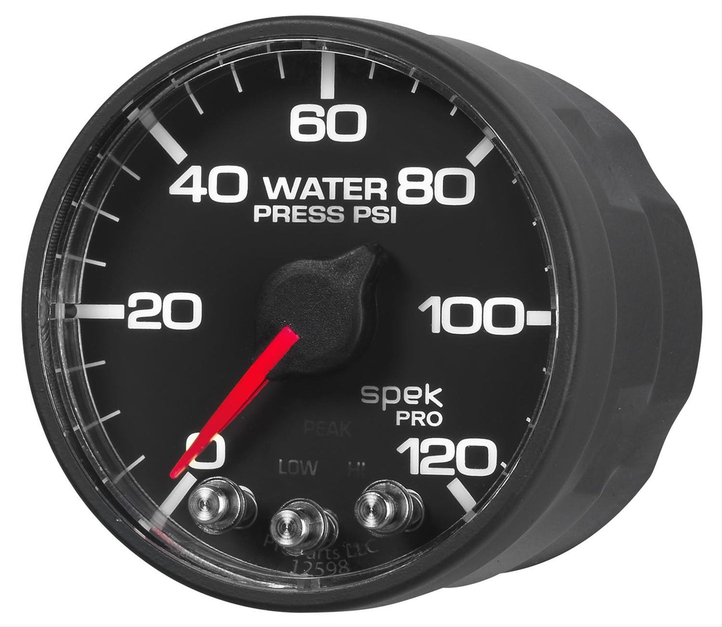 Autometer ATMP345328 2-1/16 Spek-Pro Water Pressure Gauge 120psi