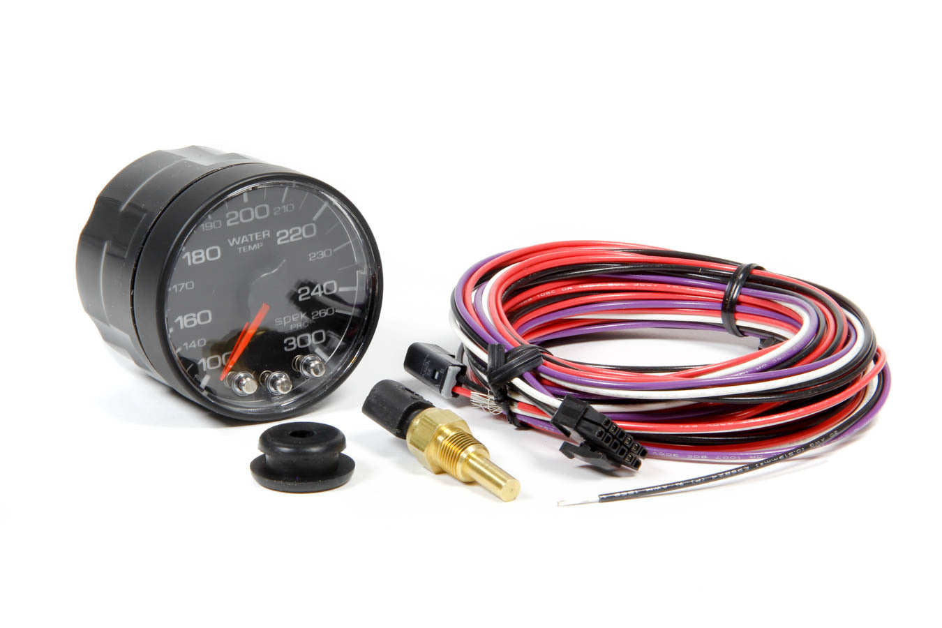 Autometer ATMP346328 Spek-Pro 2-1/6 Water Temp Gauge w/Peak Memory