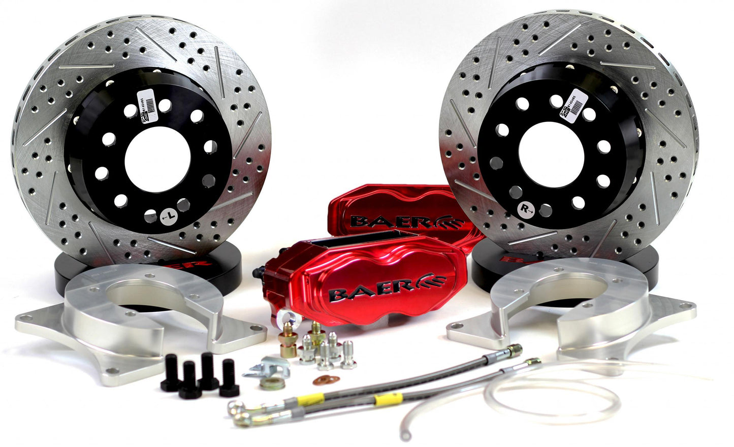 Baer Brakes BAE4262695FR Deep Stage SS4+ Rear Bra ke System 15- Mustang