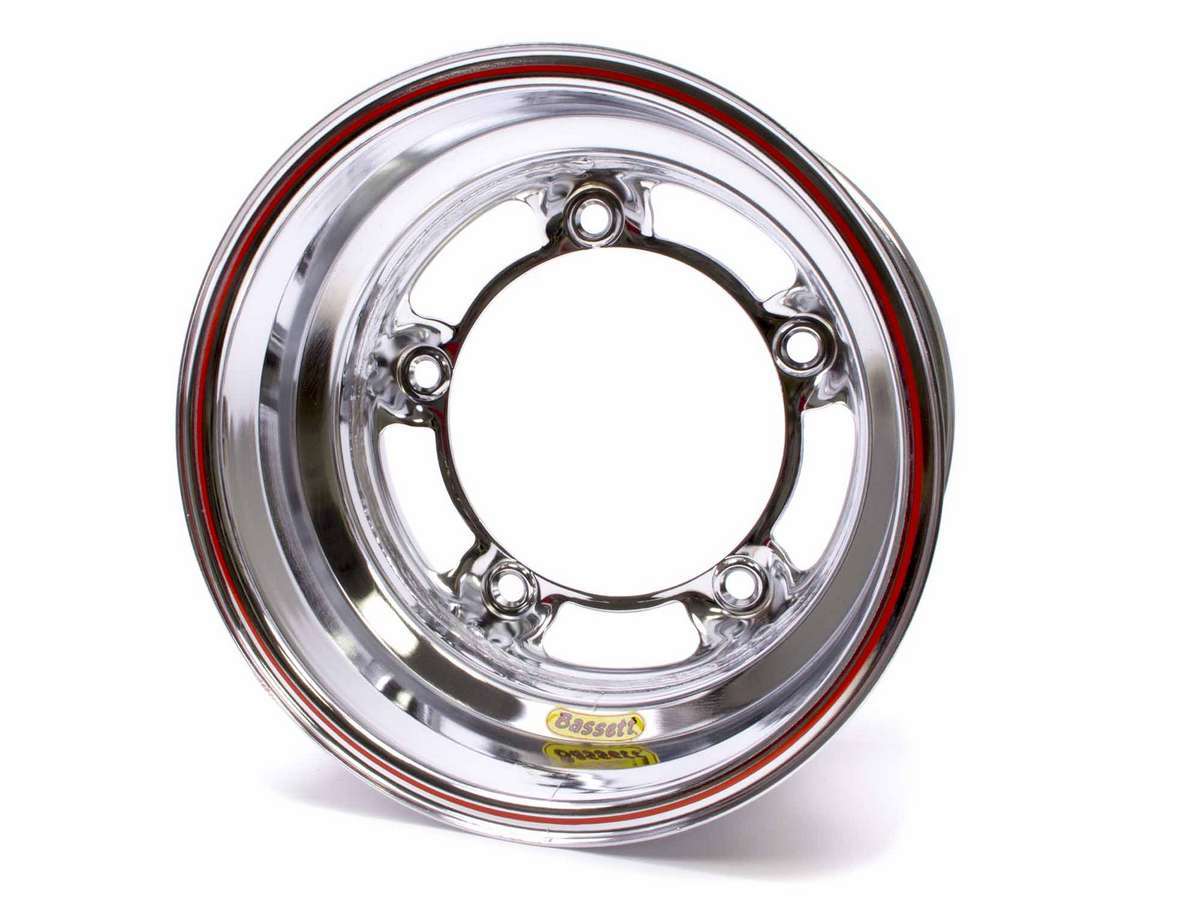 Bassett BAS58SR2C 15x8 W/5 Chrome Spun