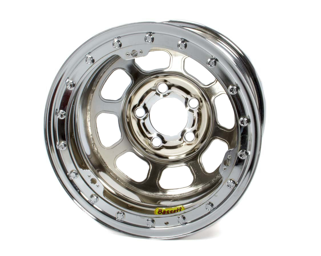 Bassett BAS59D54CL 15 x 8.75 B/L Chrome 4in D-Hole