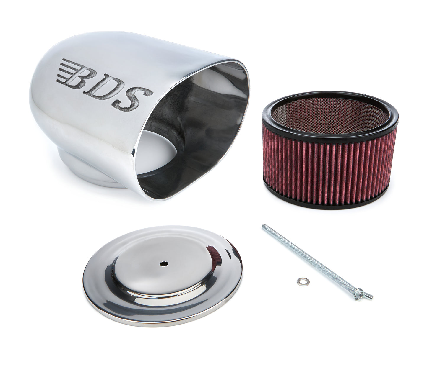 Blower Drive Service BDSSC-9006 Single Dominator Scoop Polished w/Filter