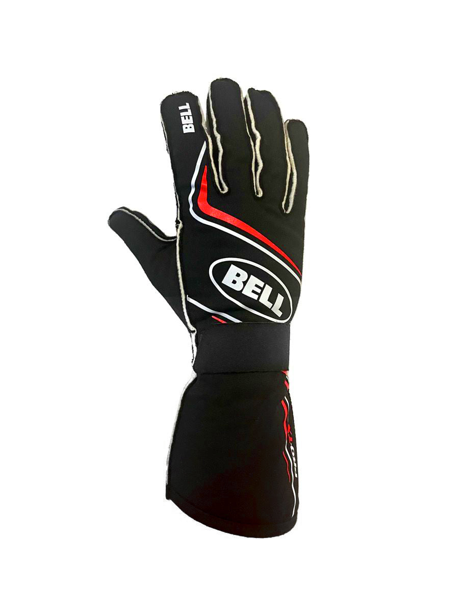 Bell Helmets BELBR20032 Glove PRO-TX Black/Red Medium SFI 3.3/5