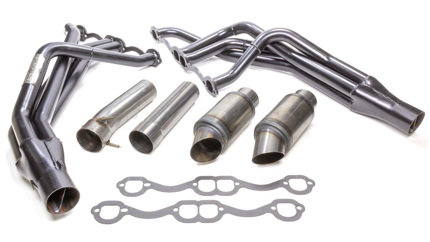 Beyea Custom Headers BEYDLM604-17-A SBC DLM Header 1-5/8 x 1/-3/4 Crate 2-3/4in Col