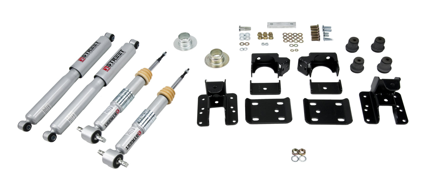 Bell Tech BLL1001SP Lowering Kit 15- Ford F150 All Cabs Short Bed
