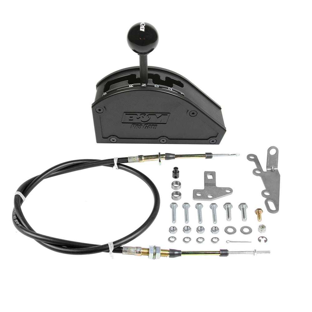 B And M Automotive BMM80889 Pro-Gate Shifter - GM 3-Speed - Rear Exit