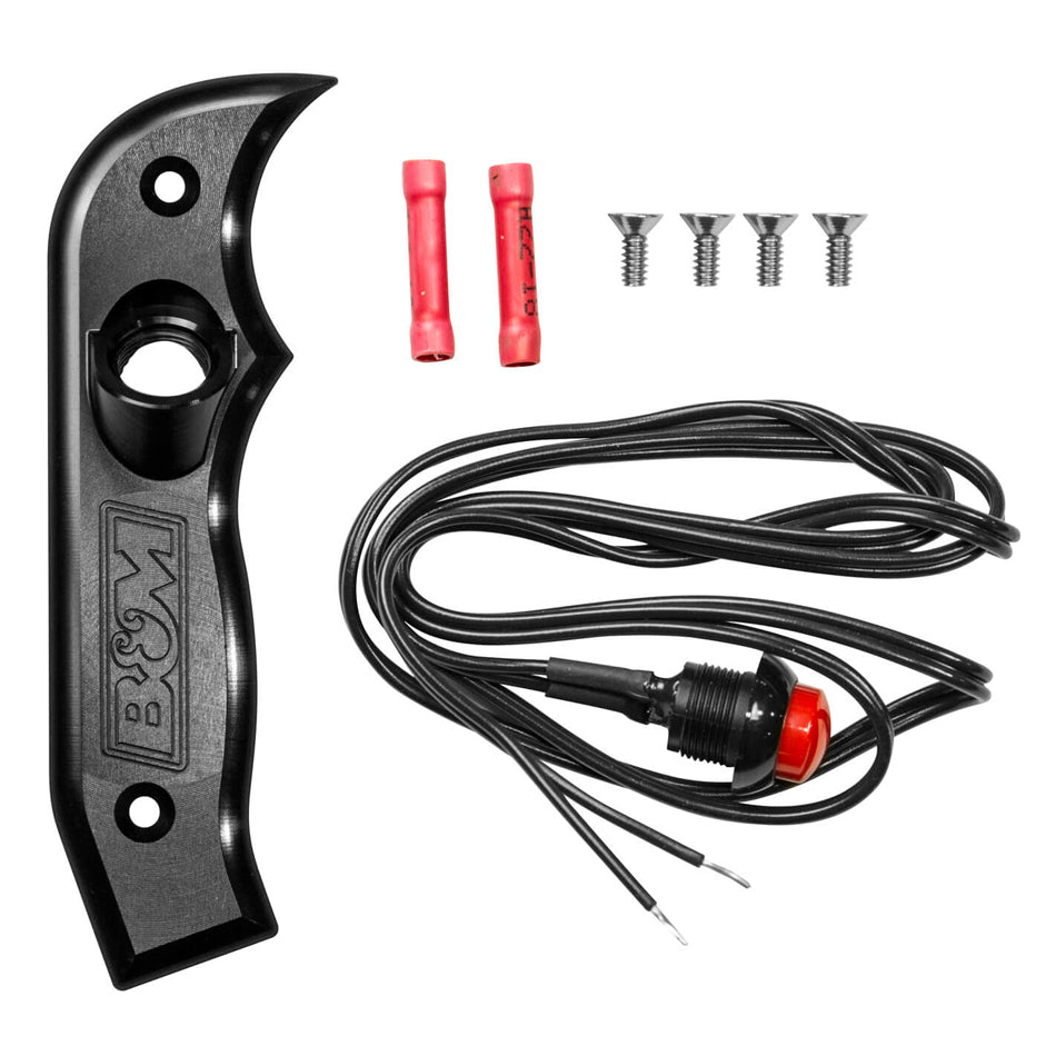 B And M Automotive BMM81078 Stealth Magnum Grip Side Plates w/Button