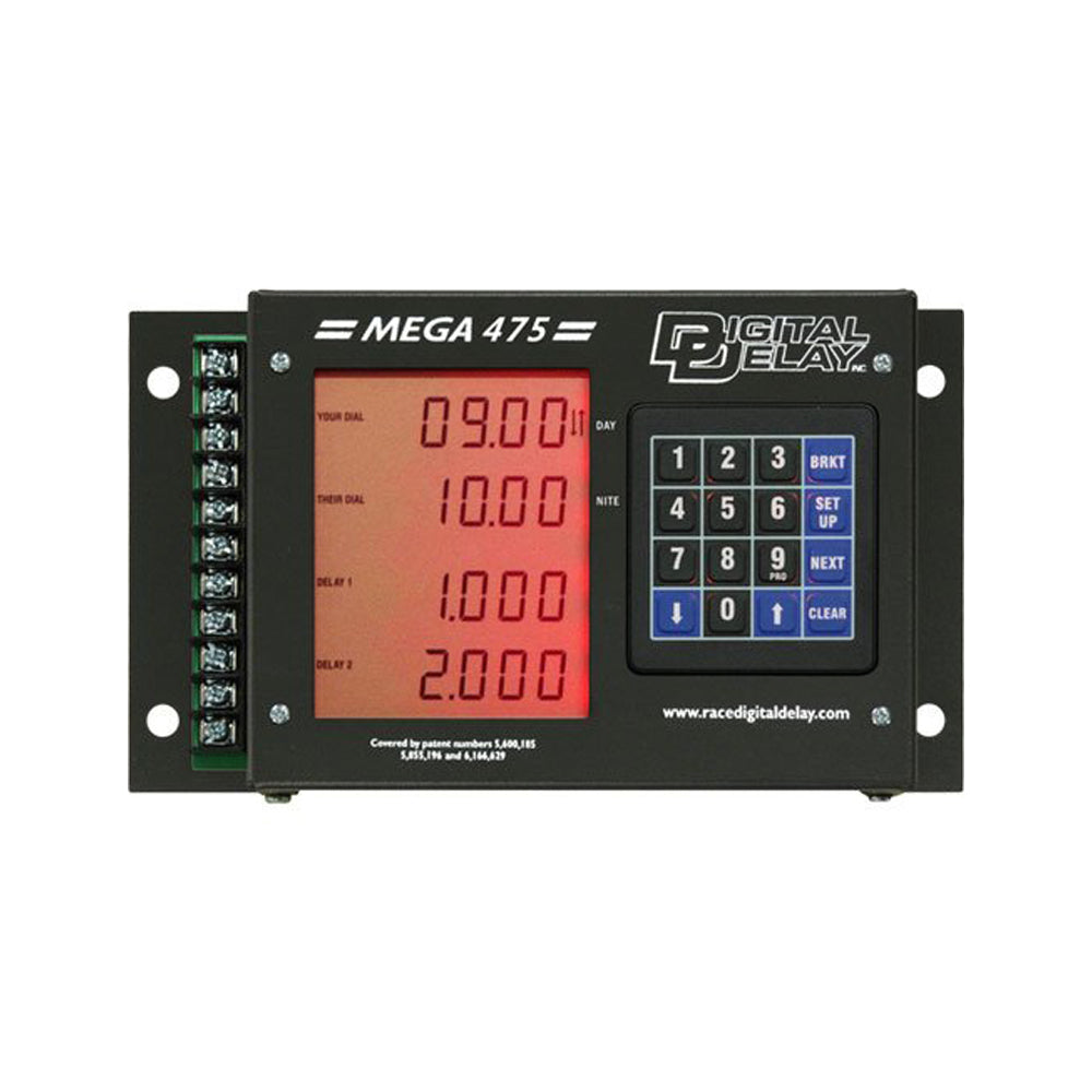 Biondo Racing Products BRPDDI-1095-BR MEGA 475 Delay Box wo/ Dial Board - Black/Red