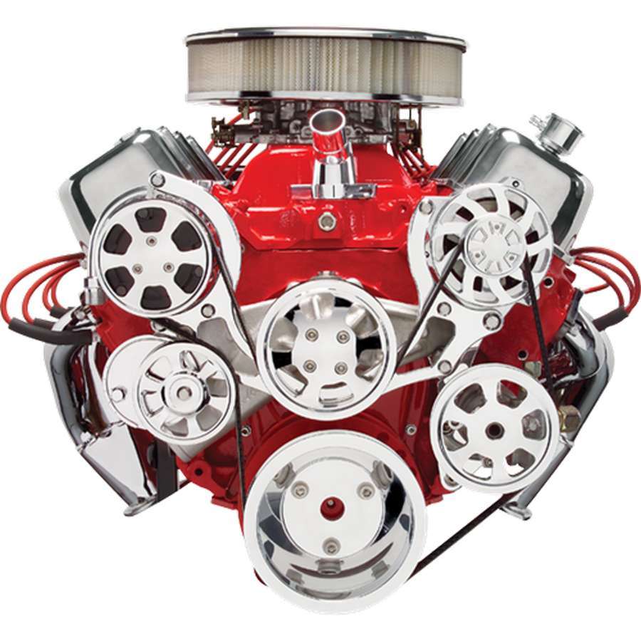 Billet Specialties BSP14220 BBC Tru Track Pulley System