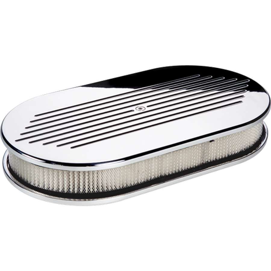 Billet Specialties BSP15420 Large Oval Ball Milled Air Cleaner