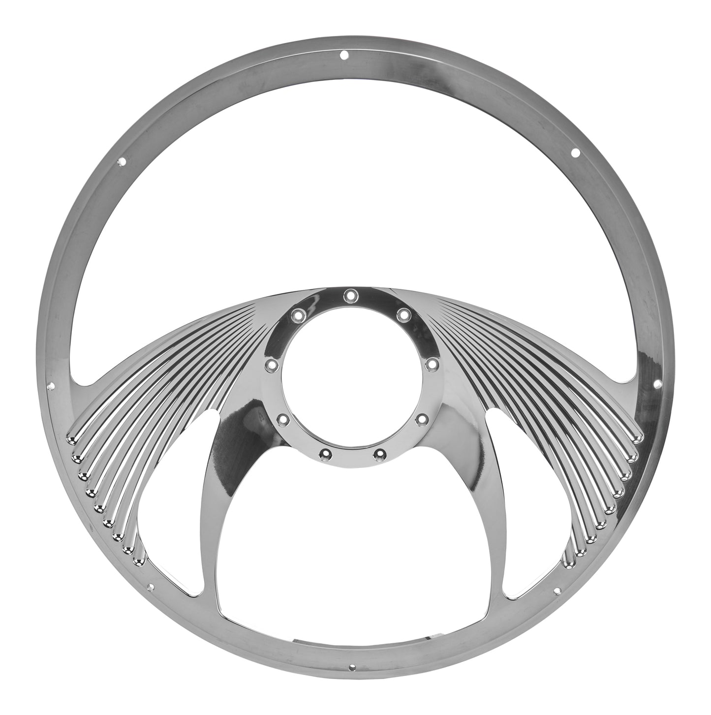 Billet Specialties BSP34065 Steering Wheel Half Wrap 15.5in Phantom