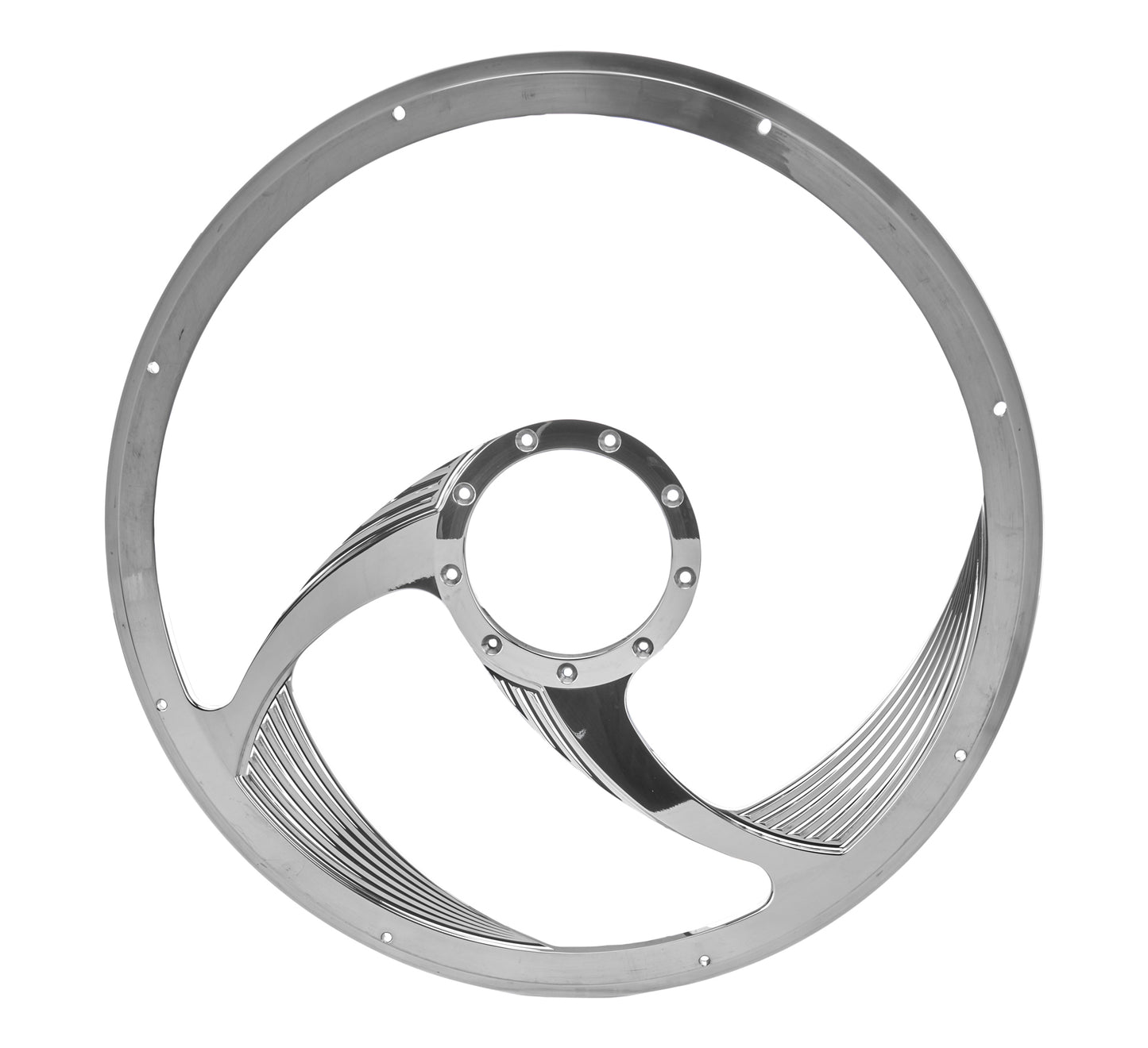 Billet Specialties BSP34165 Steering Wheel Half Wrap 15.5in Spyder