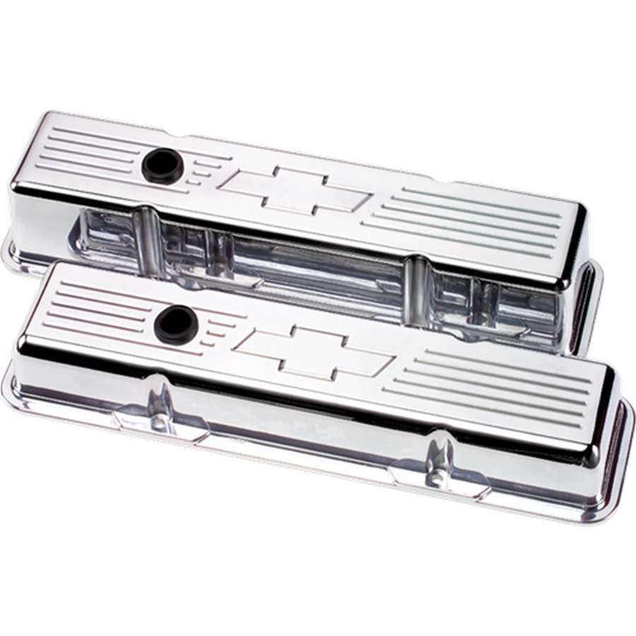 Billet Specialties BSP95221 SBC Bowtie Tall Valve Covers