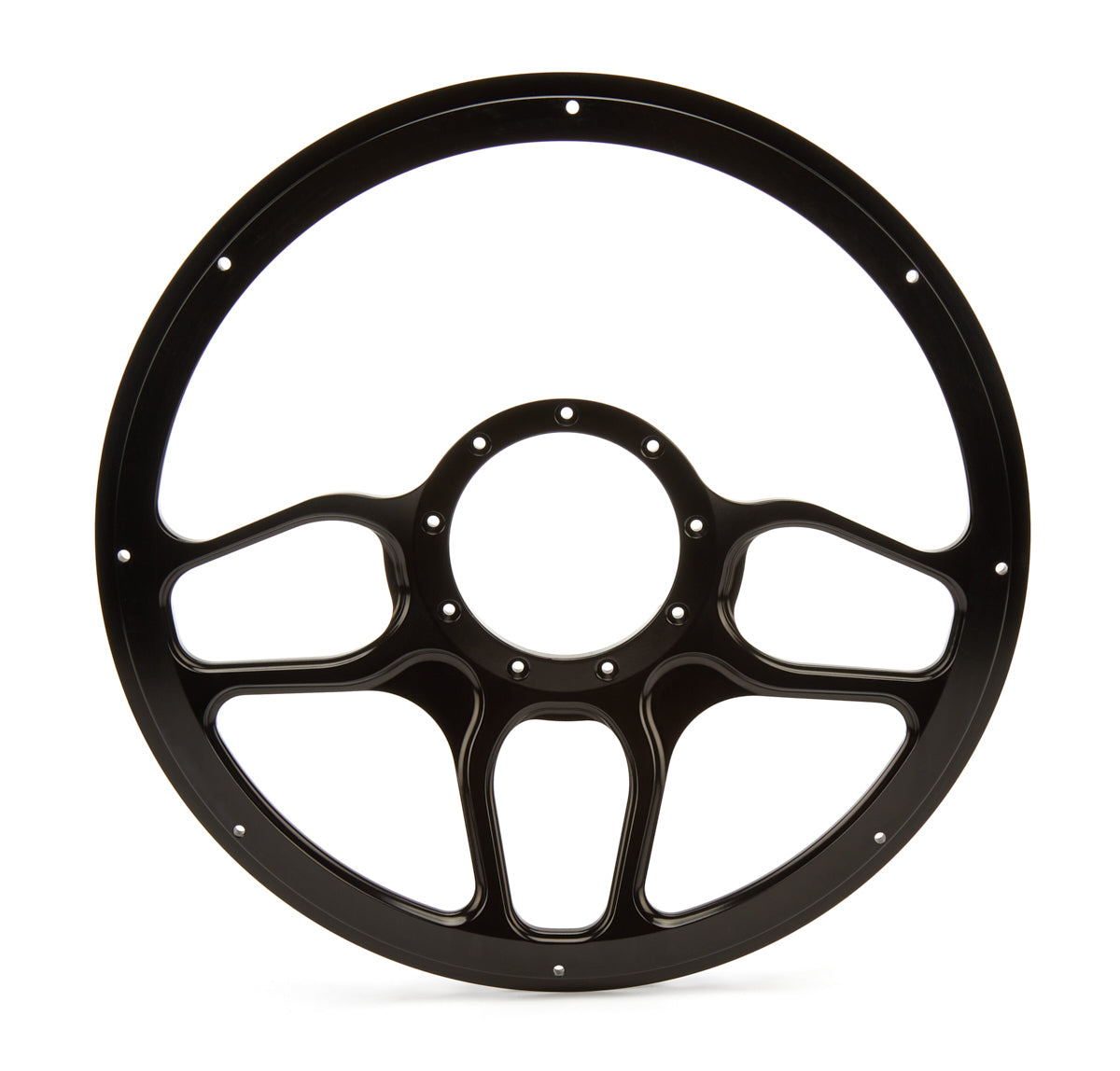 Billet Specialties BSPBLK30102 Steering Wheel 1/2 Wrap Win Lite Black