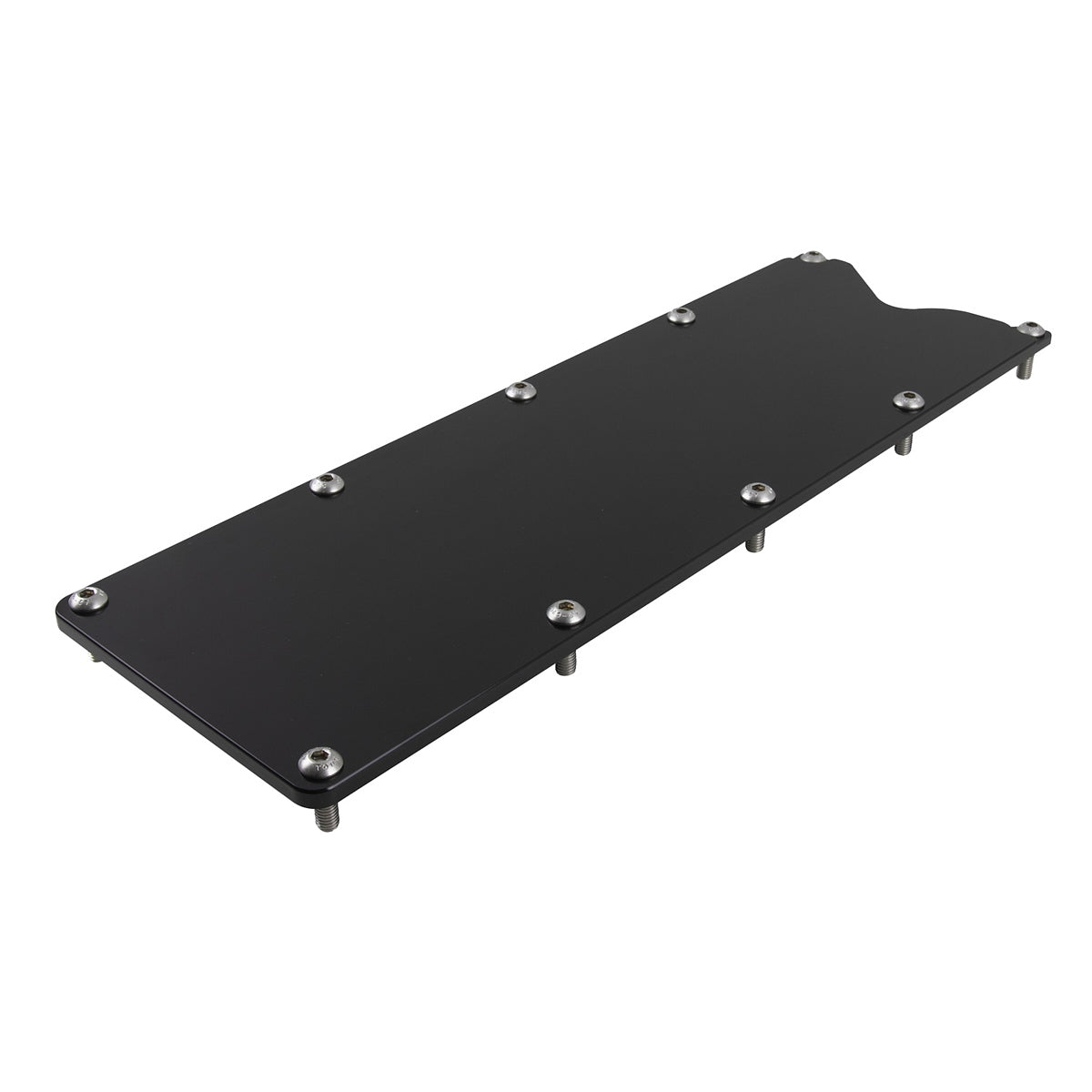 Billet Specialties BSPBLK95053 Valley Cover Plate LS3 Plain Black