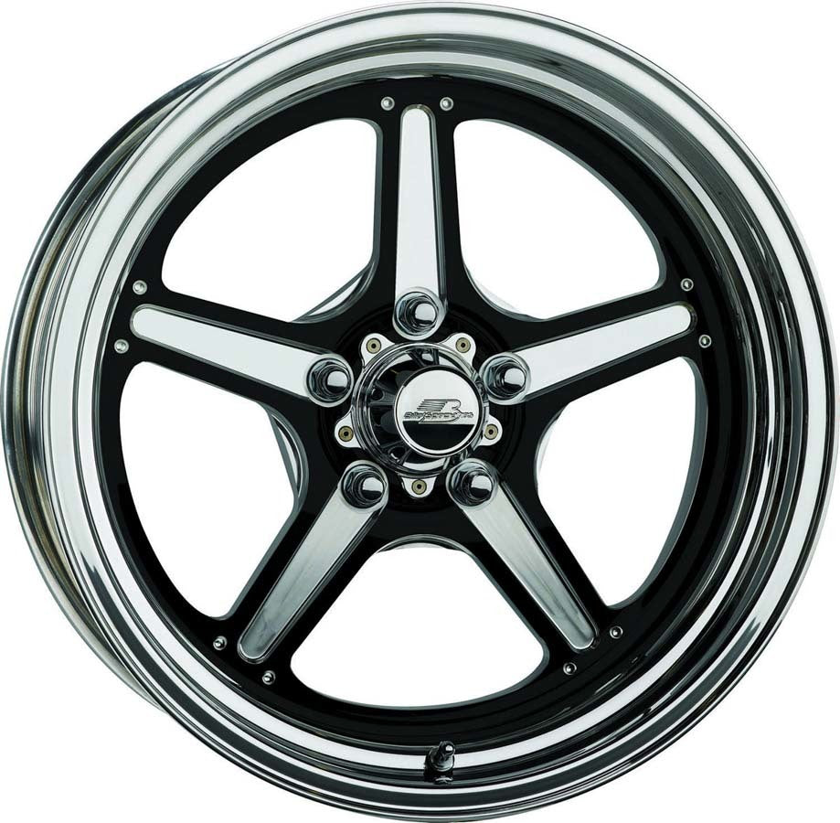 Billet Specialties BSPBRS035406522N Street Lite Black Wheel 15x4 2.25in BS