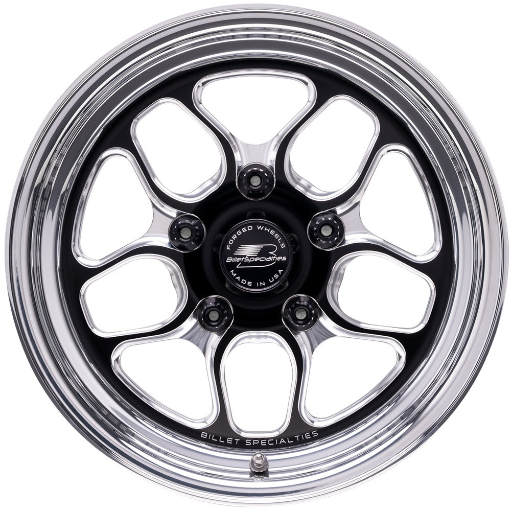 Billet Specialties BSPBRS22535F6117 Win Lite Wheel Black 15 x3.5 1.75 BS