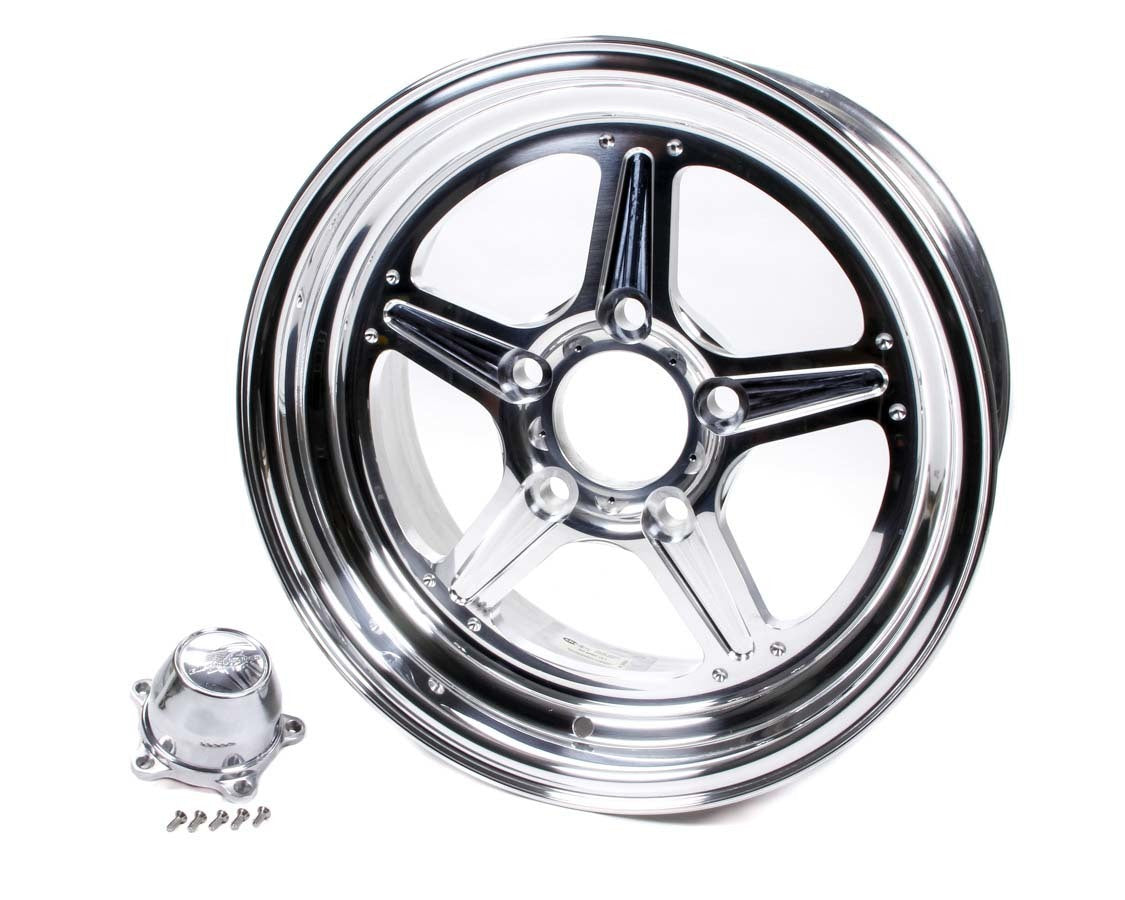 Billet Specialties BSPRS035806545N Street Lite Wheel 15x8 4.5 BS 5x4.5 BC