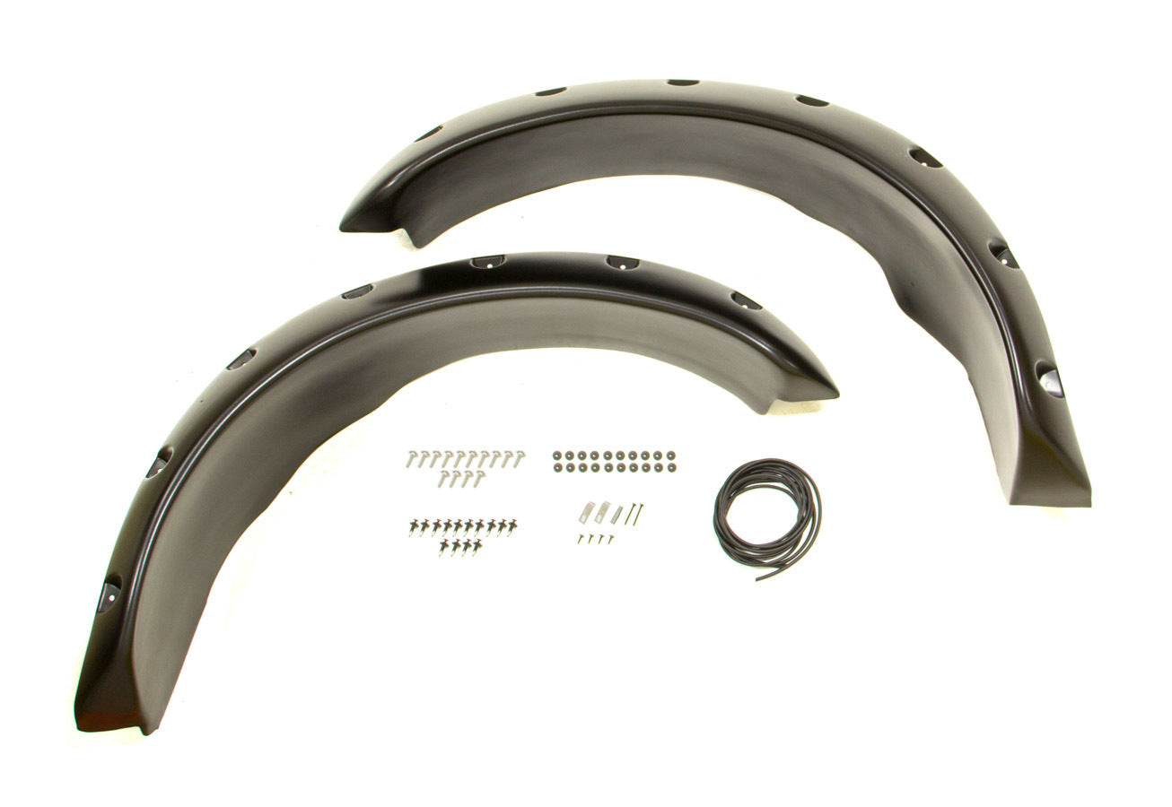 Bushwacker BUS20043-02 99-07 Ford Super Duty Cut Out Flares Front