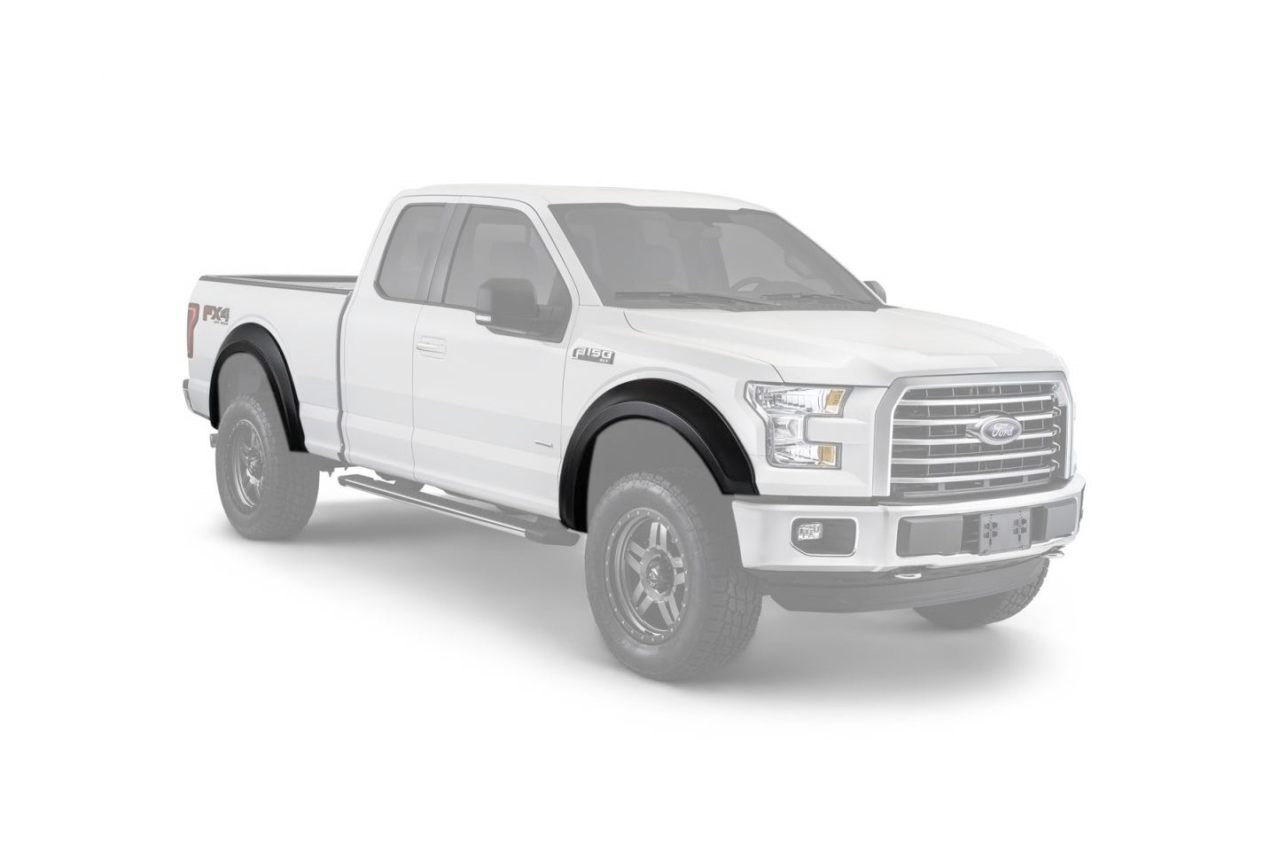 Bushwacker BUS20947-02 18- Ford F150 Extend A Flares 4pc.