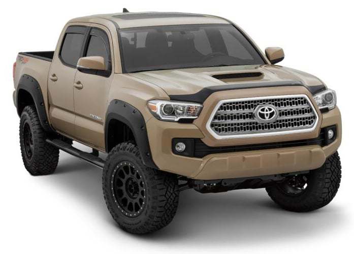 Bushwacker BUS38602-08 07-13 Toyota Tundra Forged Fender Flares Bla