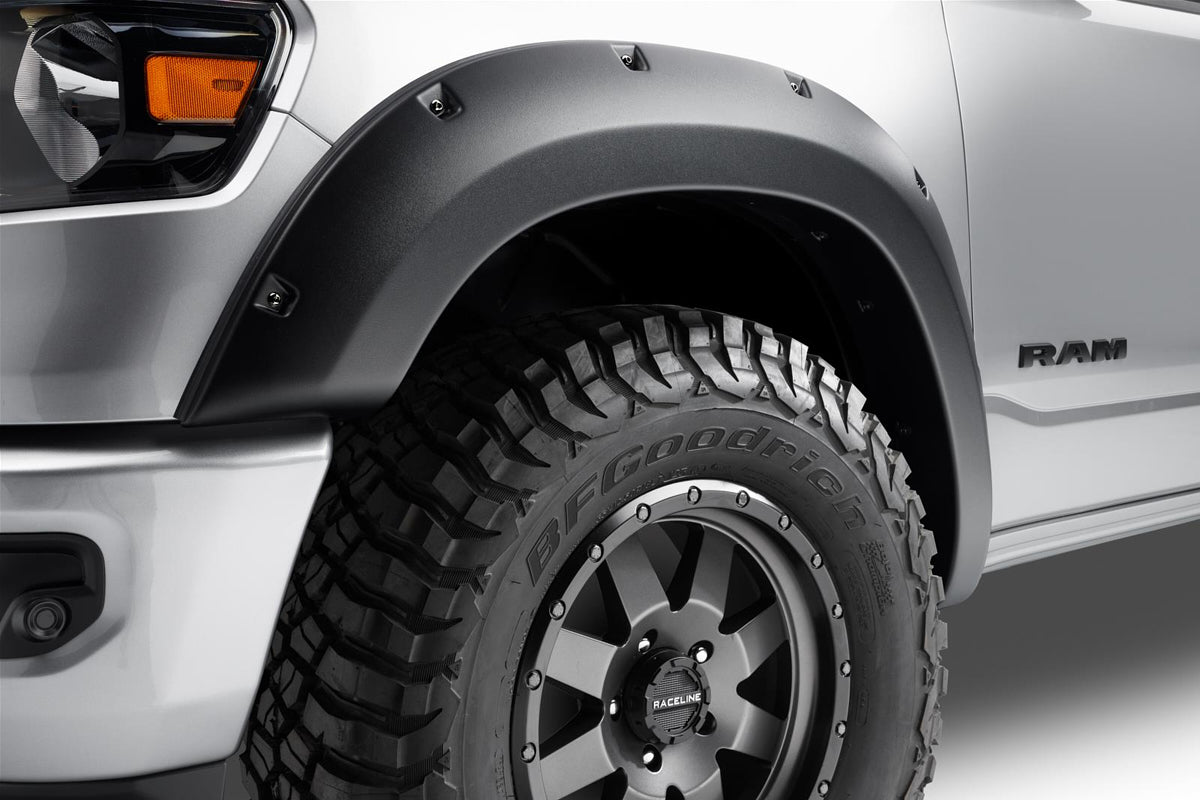 Bushwacker BUS58131-08 19- RAM 1500 Forge Fender Flares Black 4Pcs