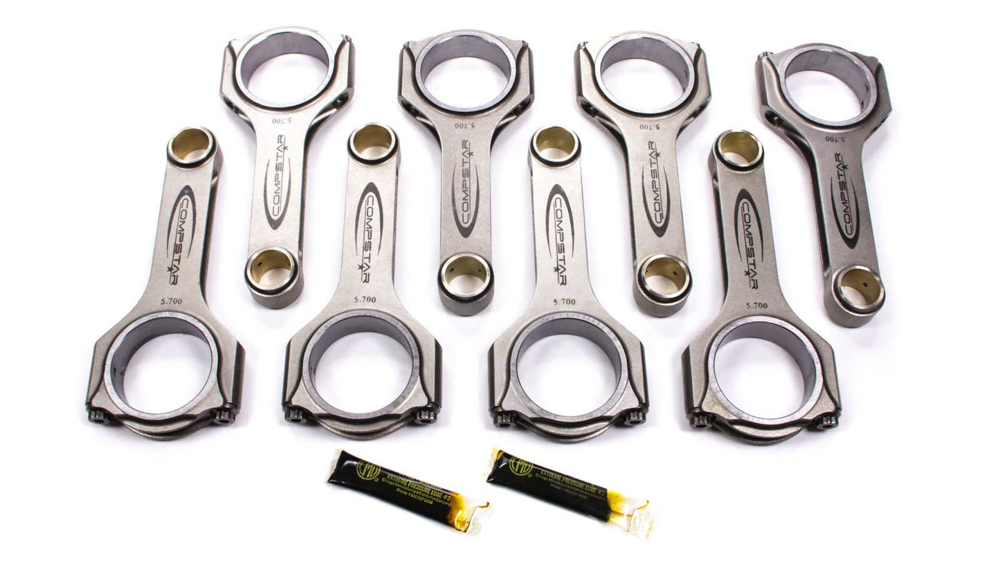 Callies CALCSA6000DS2A2AH SBC Forged H-Beam Rods - 6.000/2.100