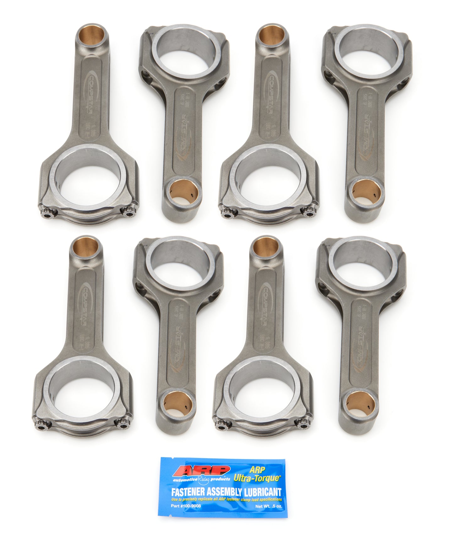Callies CALCSB6385ES3BDAX BBC 6.385 H-Beam Rod Set Compstar Extreme