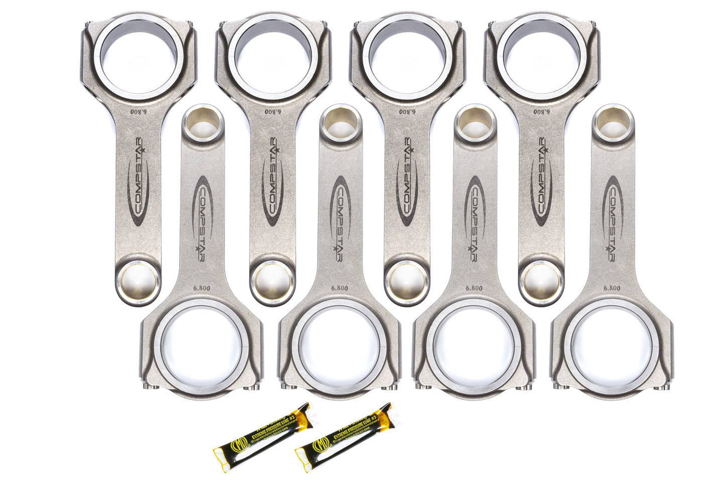 Callies CALCSB6800ES3B9AH BBC Forged H-Beam Rods 6.800/2.200