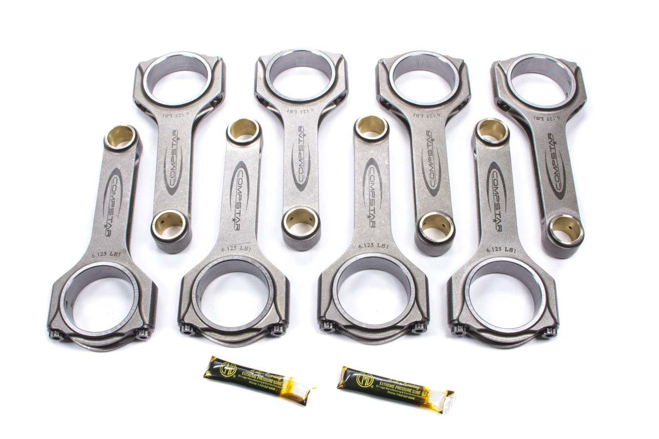 Callies CALCSC6125DS2A2AH GM LS Forged H-Beam Rods - 6.125/2.100