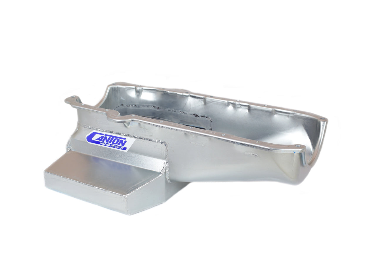 Canton CAN11-122M SBC 7in wet Sump Pan 80-85 w/RH Dipstick