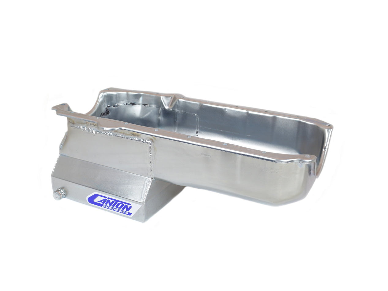 Canton CAN13-120 SBC Oil Pan - Drag Race Deep T-Sump