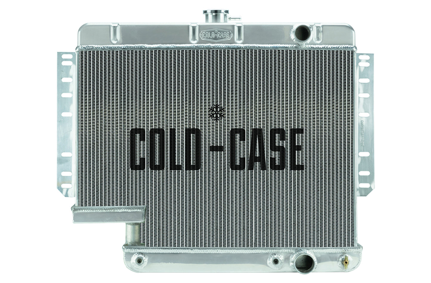 Cold Case Radiators CCRCHI565A-5 61-65 Impala with 500 St eering Box Radiator