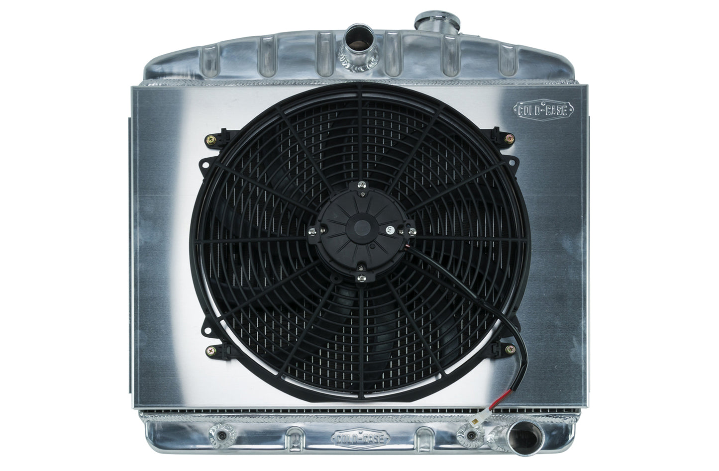Cold Case Radiators CCRCHT562AK 55-57 Tri-5 Chevy Radiat or & 16in Fan Kit