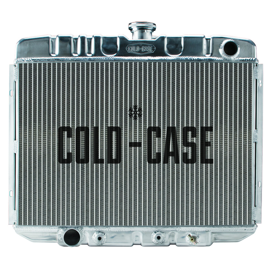Cold Case Radiators CCRFOM588A 67-70 Mustang BB 24in Ra diator AT