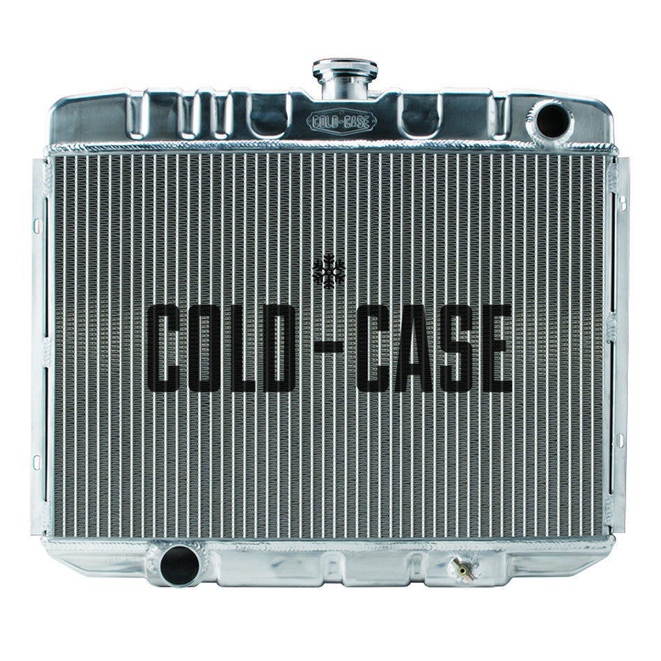 Cold Case Radiators CCRFOM588 67-70 Mustang BB 24in Ra diator MT