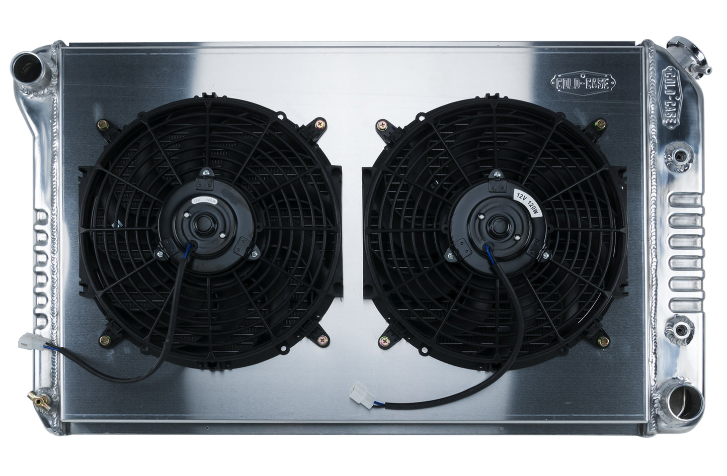 Cold Case Radiators CCRGMG544AK 78-88 GM G-Body Radiator & 12in Dual Fan Kit AT