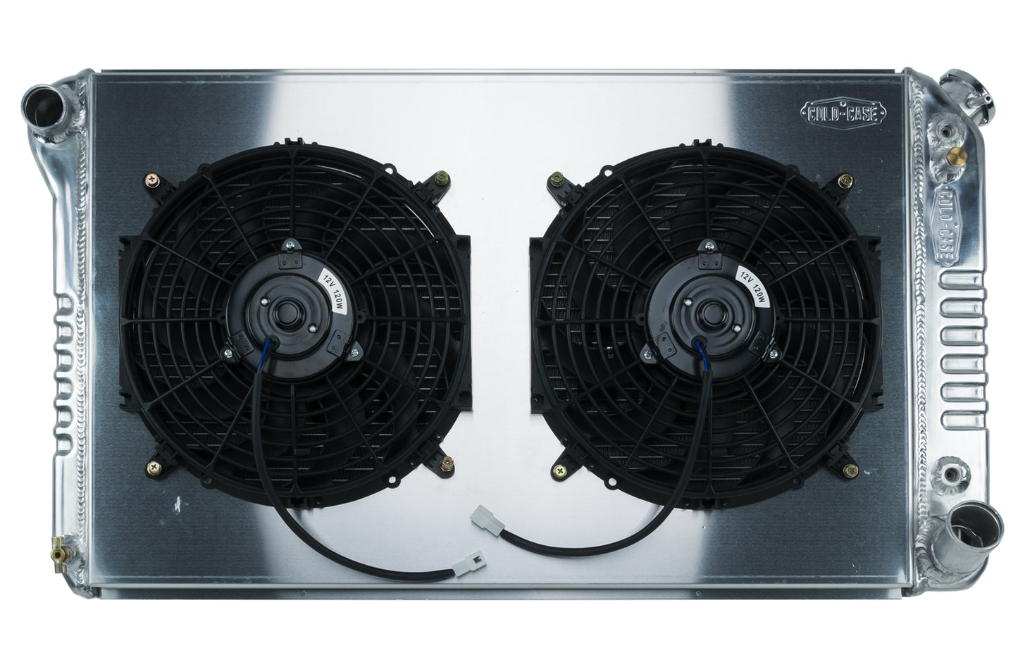 Cold Case Radiators CCRGMT558AK 67-76 Chevy GMC Pickup Radiator & 12in Fan