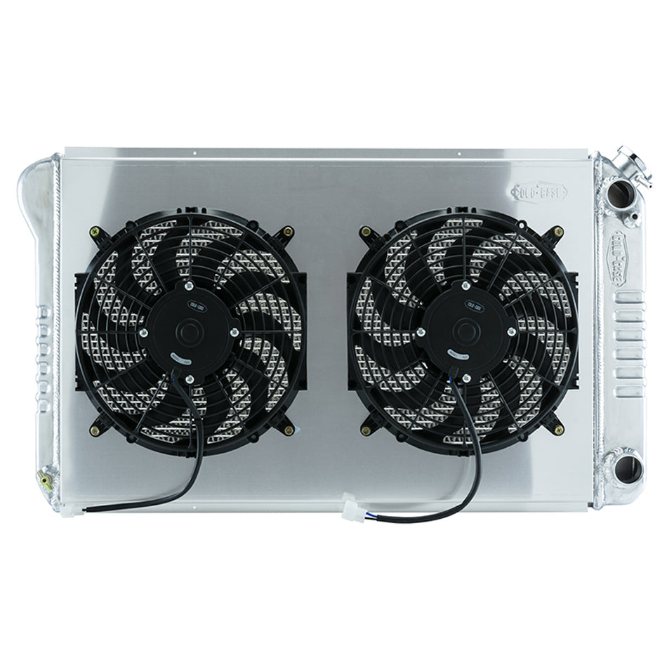 Cold Case Radiators CCRGMT558ALSK 67-76 Chevy GMC Pickup LS Swap Radiator