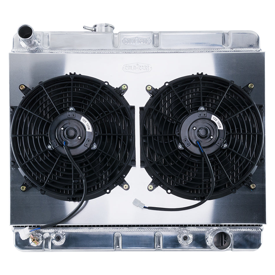 Cold Case Radiators CCRGPG34ASK 64-67 GTO w/o AC HO/SD 1 .25in Radiator AT