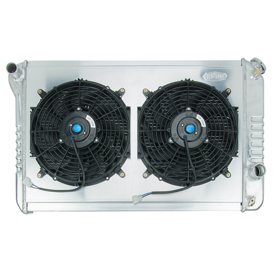 Cold Case Radiators CCRLMP590AK 82-92 Camaro/Firebird 3r Radiator & 12in Fan Kit