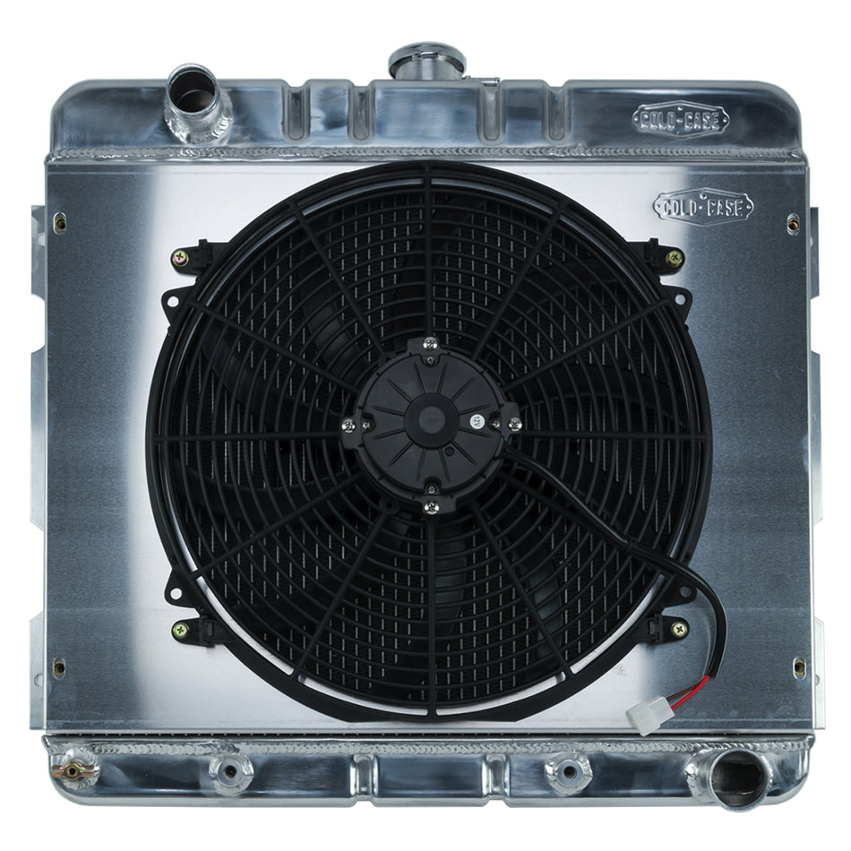 Cold Case Radiators CCRMOP755AK 70-72 A/B Body SB Radiat or & 16in Fan Kit AT