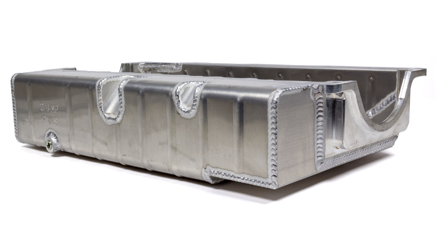 Champ Pans CHAPRO172L3A SBC Aluminum Oil Pan - Dry-Sump w/4-1/4 Depth