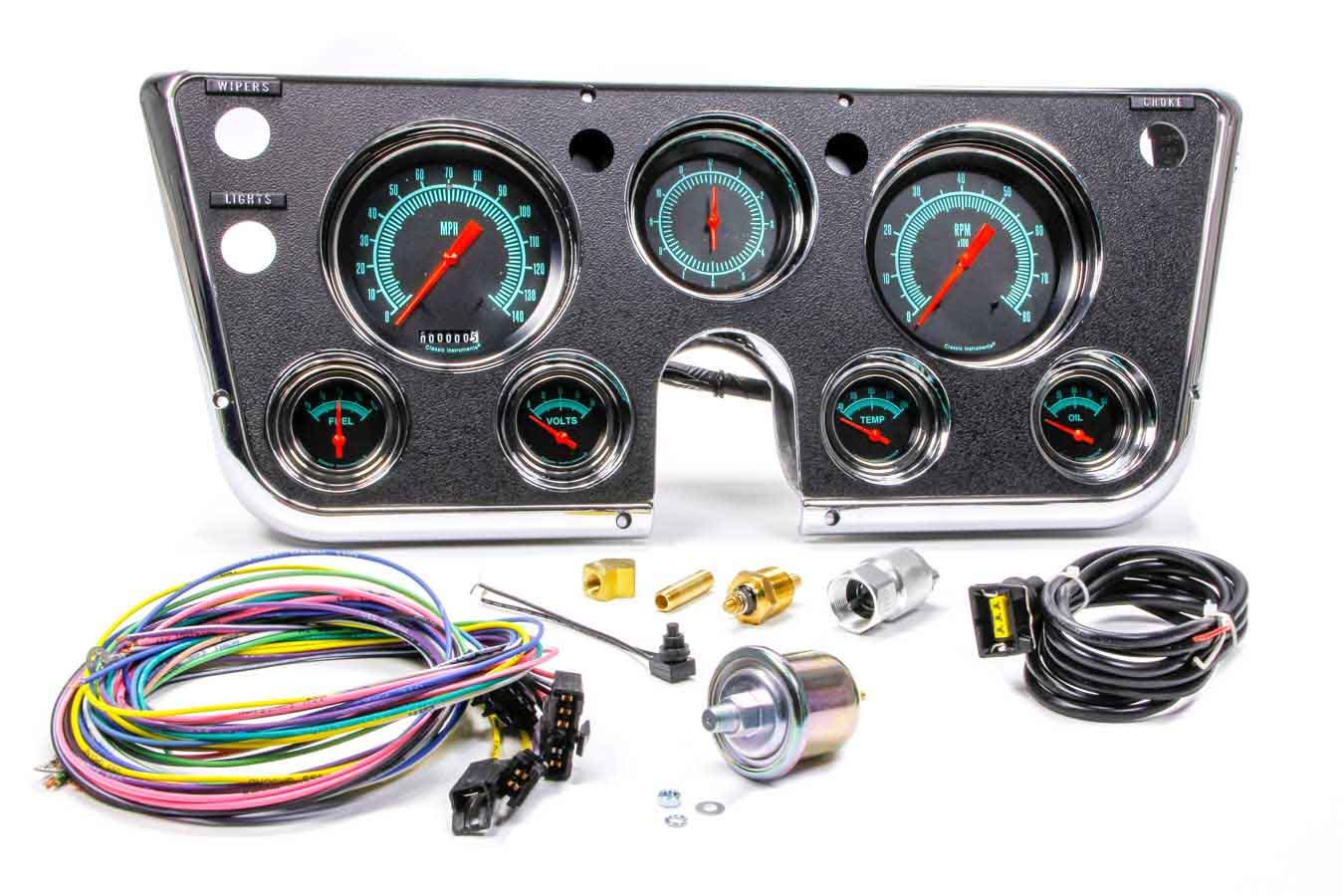 Classic Instruments CLACT67GS 1967-72 Chevy Truck G-Stock Gauge Set