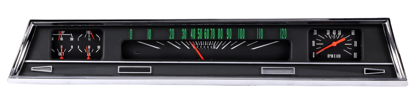 Classic Instruments CLACV66B 66-67 Chevelle Gauges Black