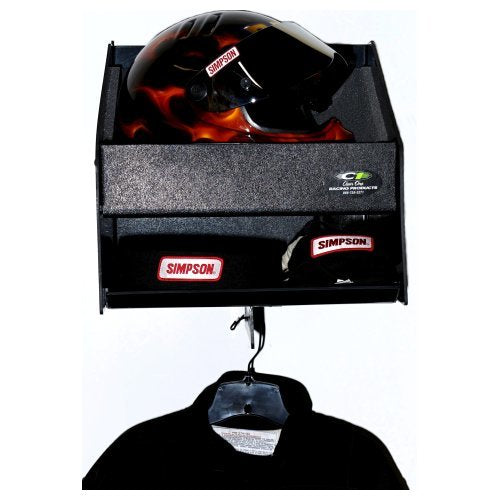 Clear One Racing Products CLRTC151 Deluxe Helmet 1 Bay w/ Shelf