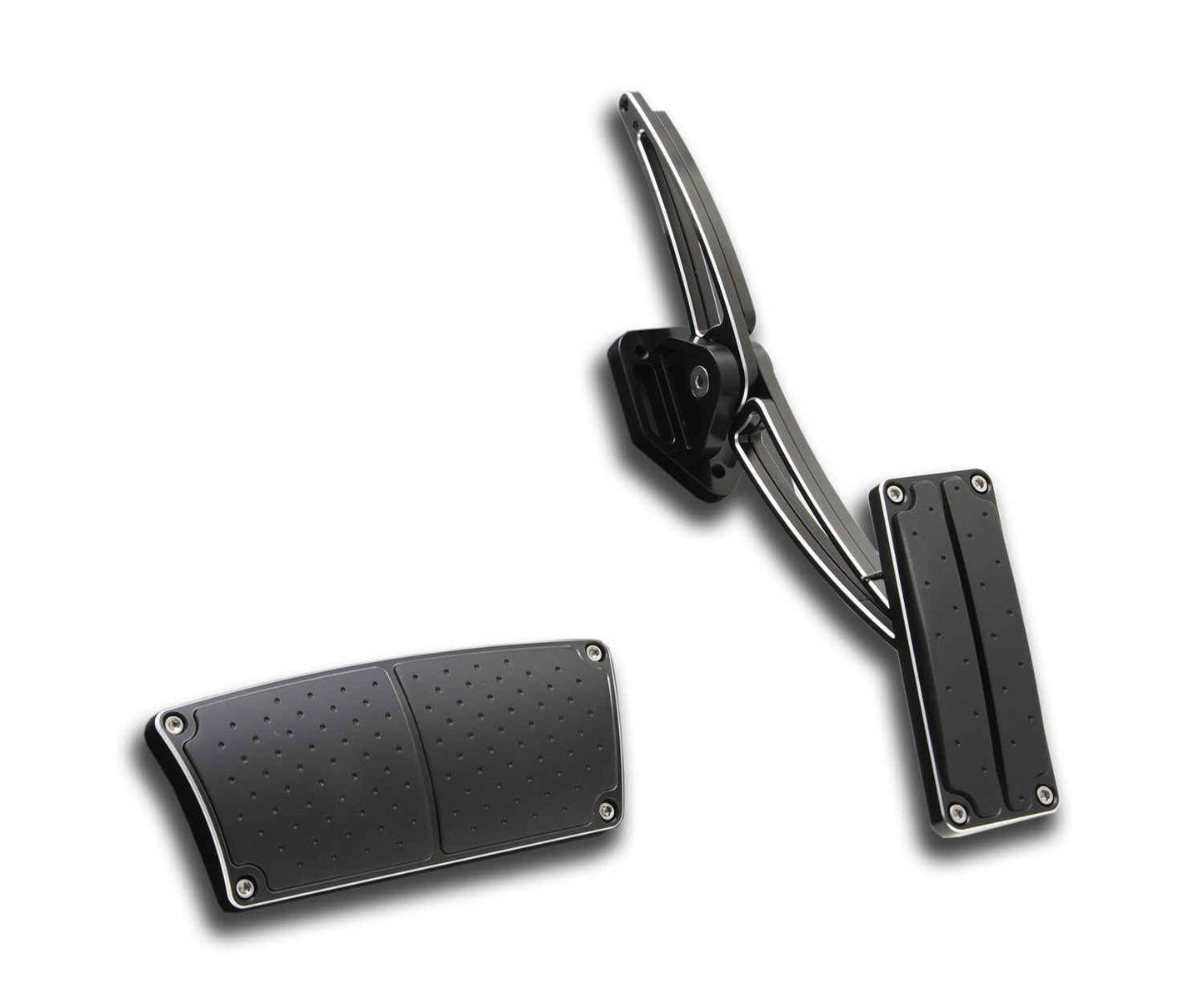 Clayton Machine Works CMWTA-206-BKA2 Throttle Pedal Kit Black 70-81 Camaro Auto Trans