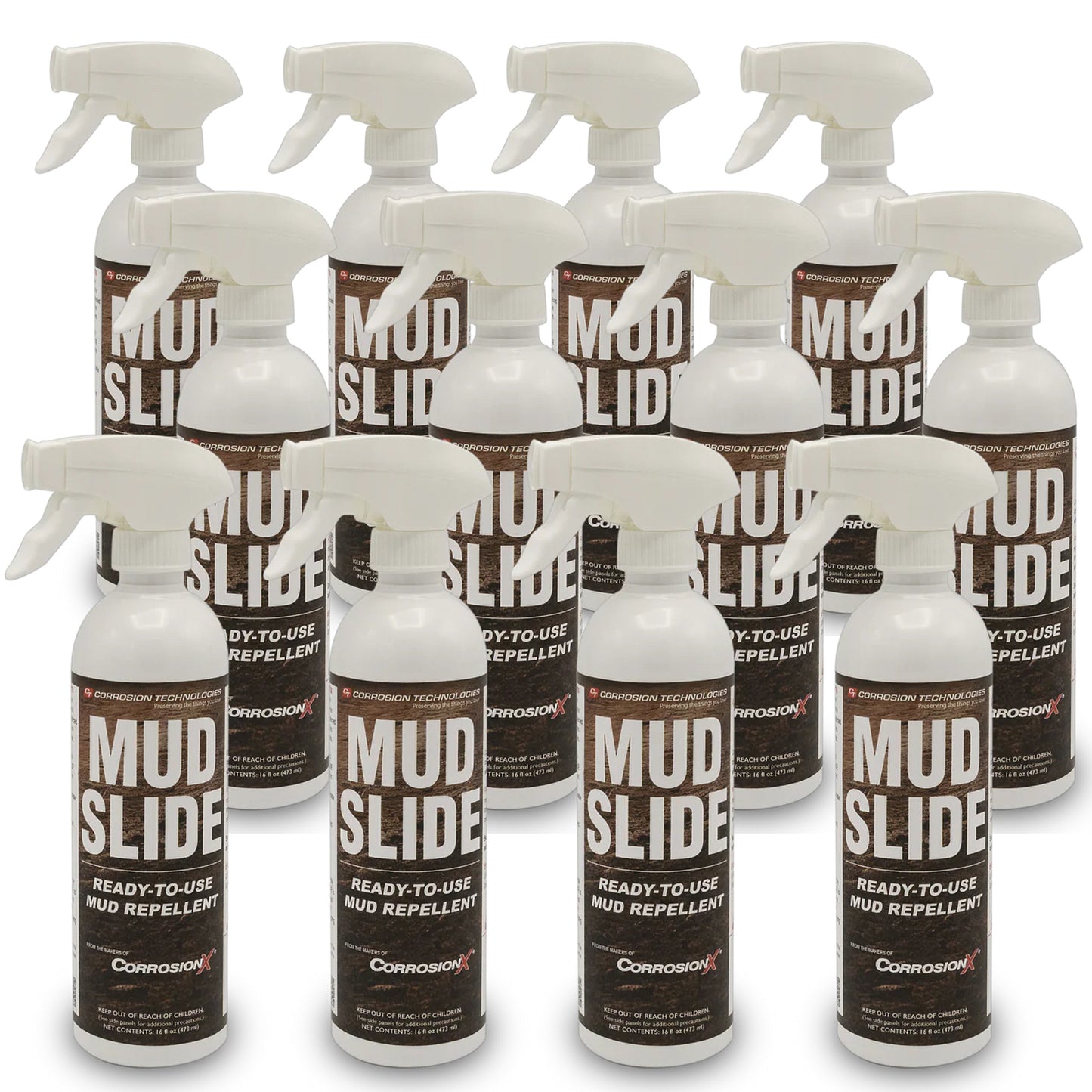 Corrosion Technologies CNX36102-X12 Mud Slide 16oz Trigger Spray Case of 12