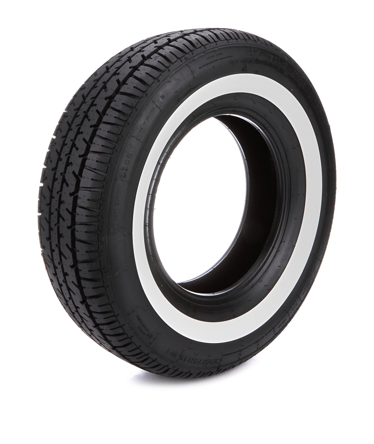 Coker Tire COK738110 235/75R15 Classic SS Tire 1.6in Whitewall