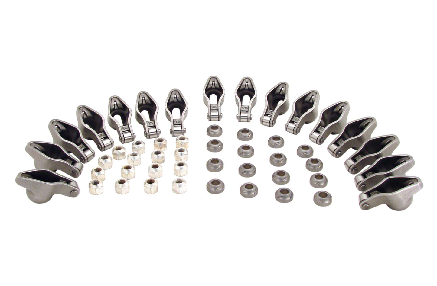 Comp Cams COM1412-16 SBC Mag-Roller Rocker Arms 3/8 Stud/1.52 Ratio